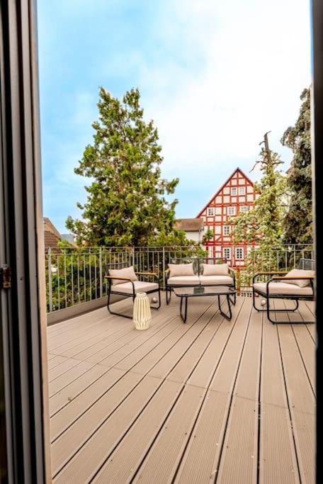 Himmlische Altstadt-Maisonette Marburg Экстерьер фото