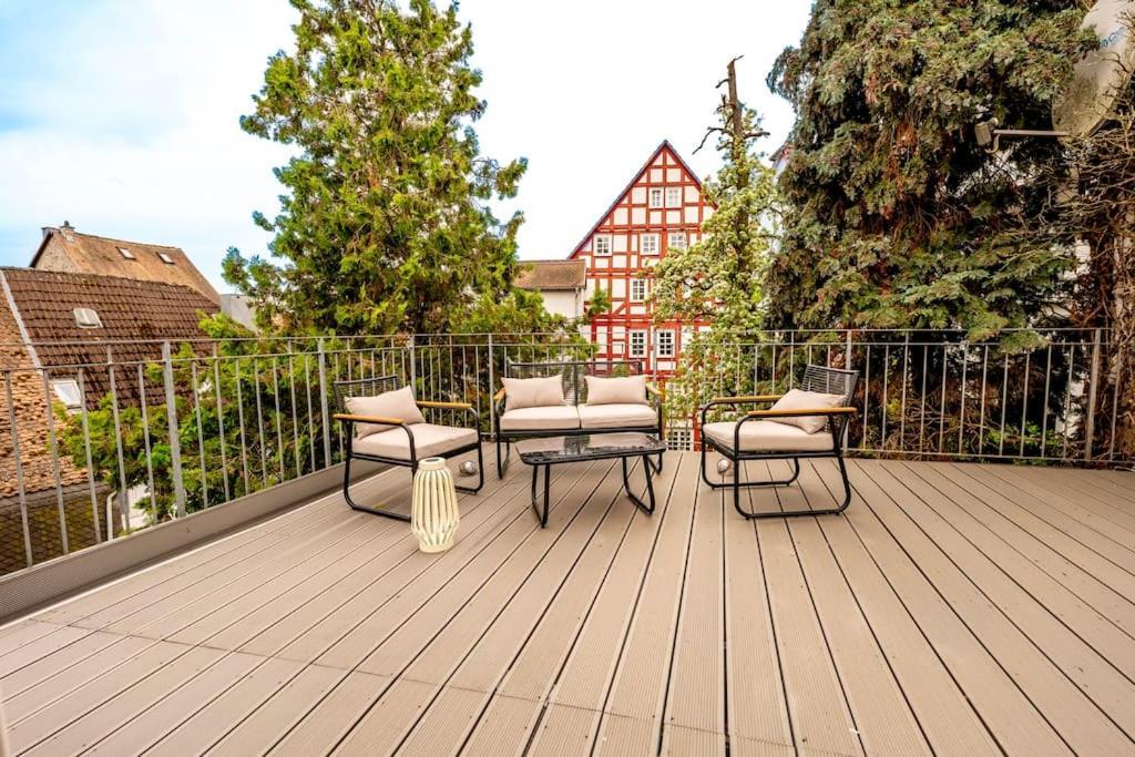 Himmlische Altstadt-Maisonette Marburg Экстерьер фото